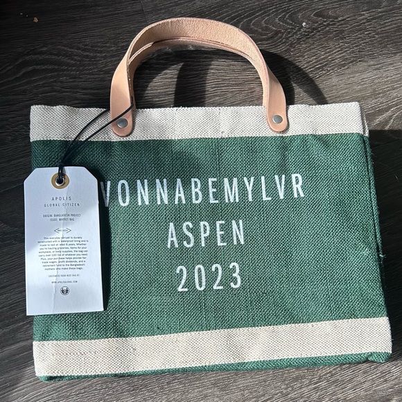 Aspen 20023 Market Bag in Field Green custom made - Picture 1 of 4